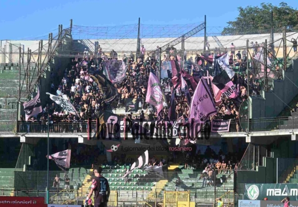 Avellino-Palermo, four pinkish fans reported