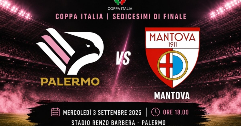 Palermo-Mantova, draw in the 90th minute: what
