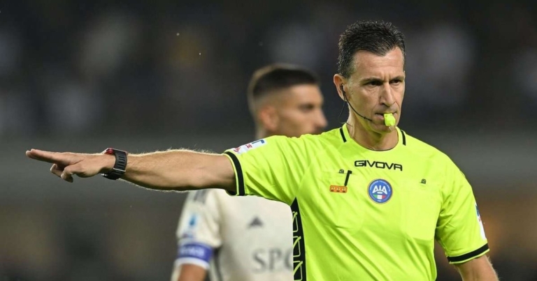 Avellino-Palermo, Doveri referee. The designations of the