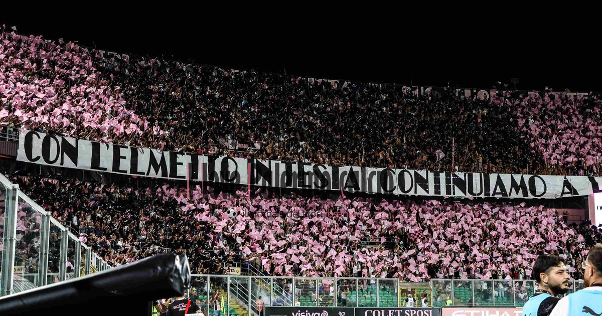 Palermo, Curva Nord 12 charges the rosanero: "Now to