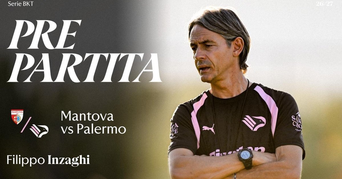 Inzaghi: "Contro Mantova will serve the best Palermo