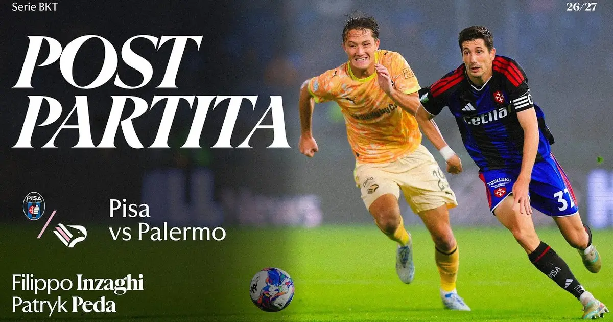 PALERMO: Inzaghi and Peda in the post game