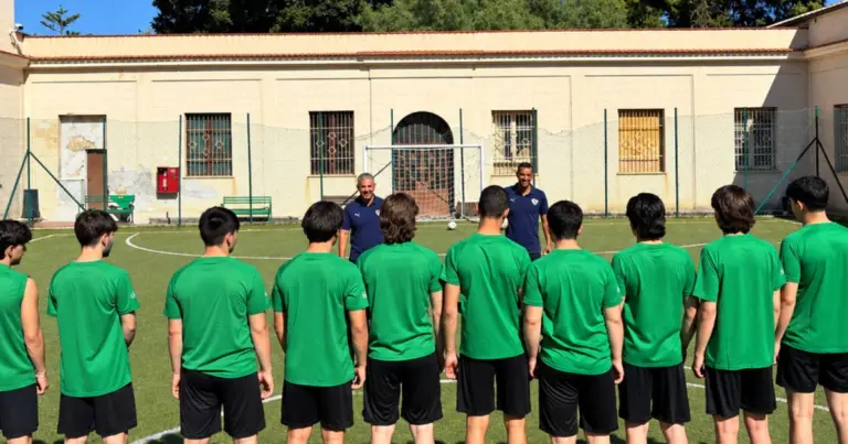 Palermo FC adheres to the Twinning Project: at Malaspina a