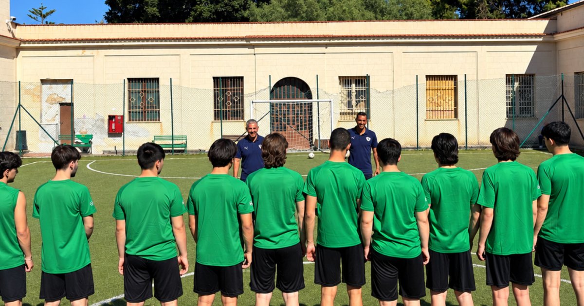Palermo FC adheres to the Twinning Project: at Malaspina a