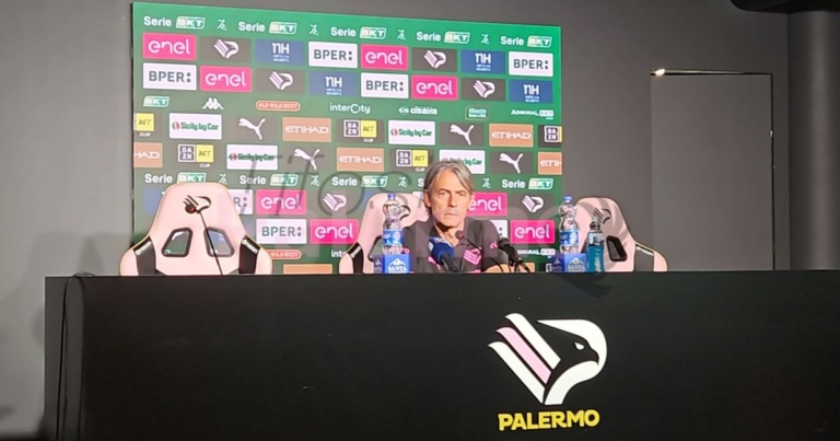 Palermo, Friday 9 October Inzaghi at press conference