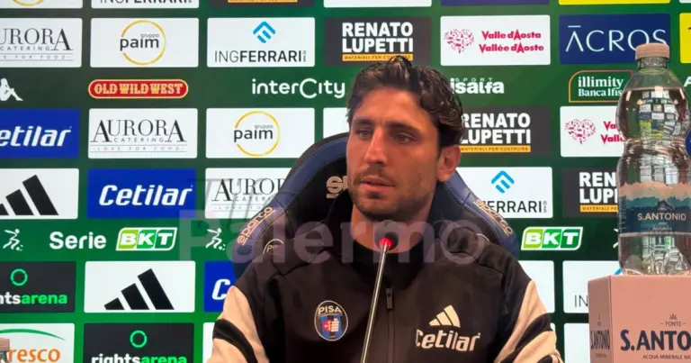 Pisa, Pittarello: "In front of an organized team. There is