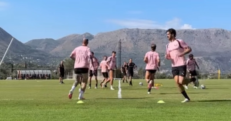 Palermo to Empoli: rosanero in campo a Torretta for the