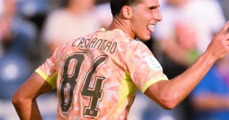 Empoli-Palermo, Cassandro celebrates on social media