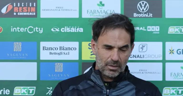 Carrarese, Pagliuca returns to defeat with Palermo: "There