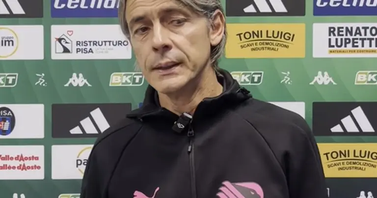 Pisa-Palermo, Inzaghi: "Great second time, now let's think