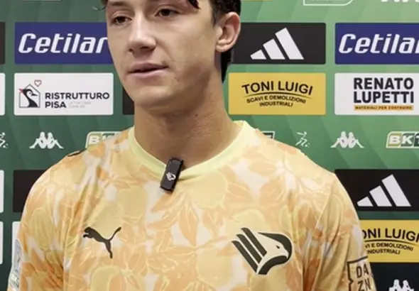 Pisa-Palermo, Peda: "We are a great team, sin for the goal