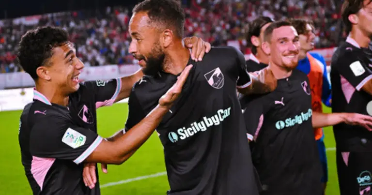 Mantova-Palermo, Hernani celebrates on social media