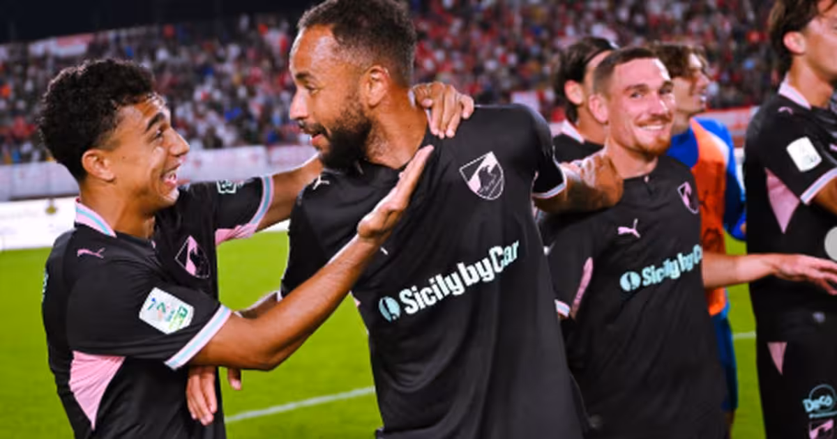 Mantova-Palermo, Hernani celebrates on social media