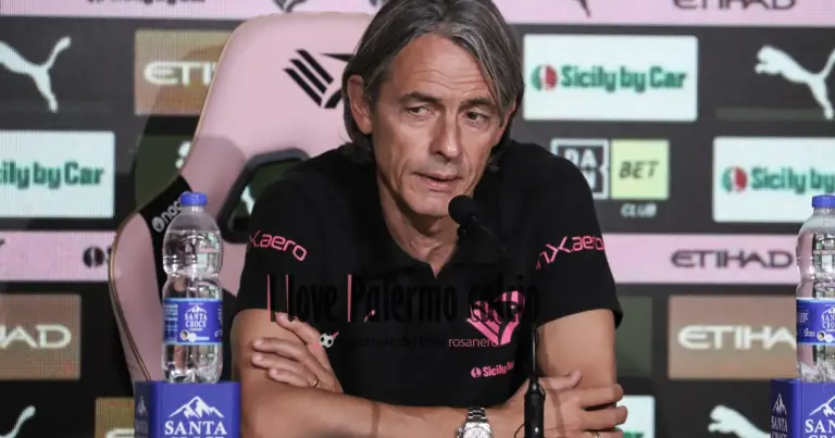 Palermo, Inzaghi on the eve of Empoli: "I expect a great