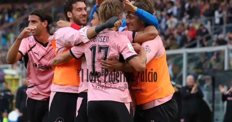 Palermo-Carrarese 2-1, suffering and feast at Barbera