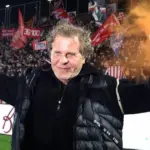 Towards Palermo-Vicenza, Renzo Rosso against the referee